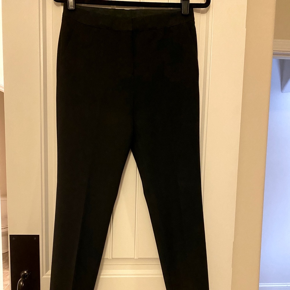 BCBGMaxazria black straight pants 02
